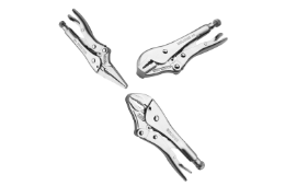 ECLIPSE TOOLS - WORKHOLDING Locking Plier 3 Piece Set