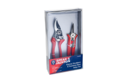 SPEAR & JACKSON Bypass Secateurs & Snips Set