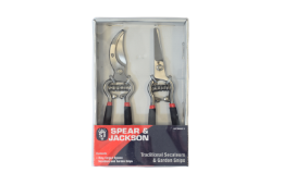 S&J AIR TOOLS Vintage Bypass Secateurs &
Snips Set
