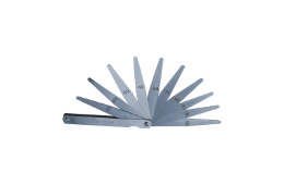 M&W GAUGES Feeler Gauge Set,
100mm, Tapered Ends, 10 Blades