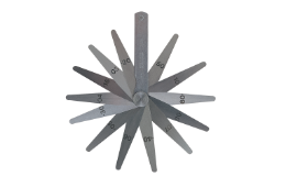 M&W GAUGES Feeler Gauge Set - Precision
Range 100mm 11 Blades