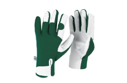 S&J GARDEN GLOVES Kew Gardens Collection Green
Leather Palm Gloves Small