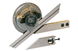 MOORE & WRIGHT Bevel Protractor Full Set